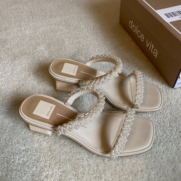 Dolce Vita River Pearl Low Heels Size 7.5 - Picture 6 of 8